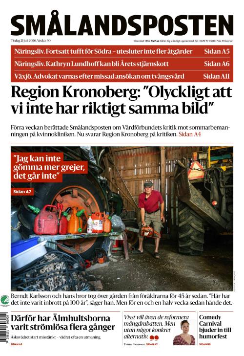 Smålandsposten 21.7.2026