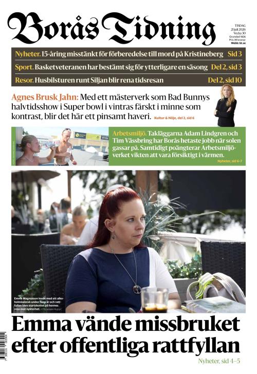 Borås Tidning 21.7.2026