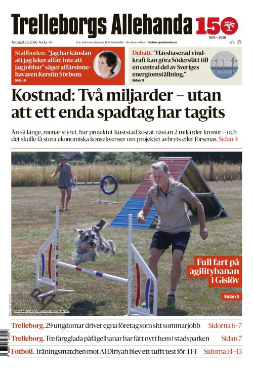 Trelleborgs Allehanda 21.7.2026