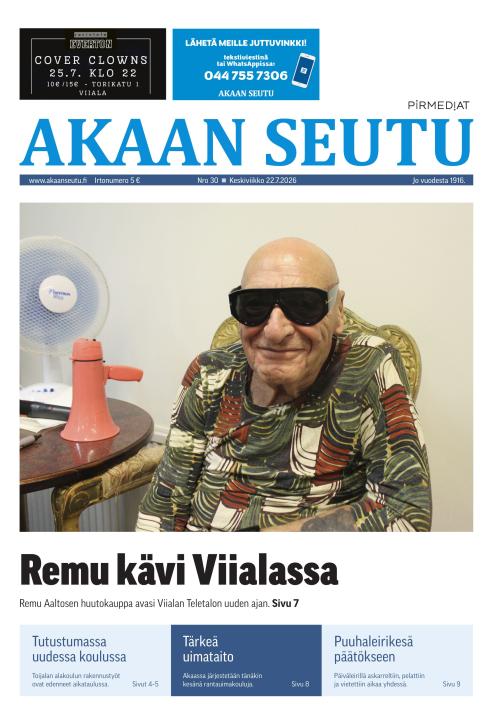 Akaan Seutu 22.7.2026