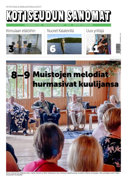 Kotiseudun Sanomat 22.7.2026