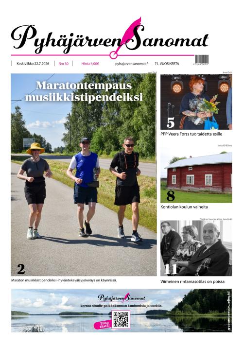 Pyhäjärven Sanomat 22.7.2026