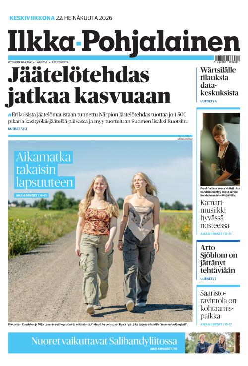 Ilkka-Pohjalainen 22.7.2026