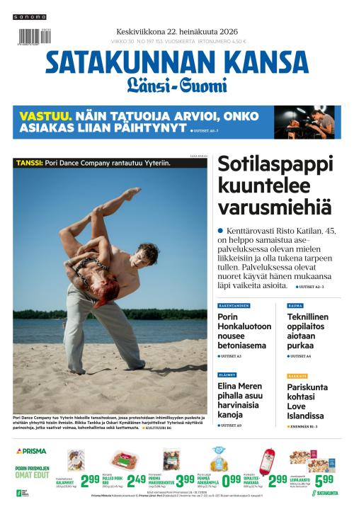 Satakunnan Kansa Länsi-Suomi 22.7.2026
