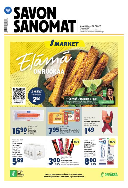 Savon Sanomat 22.7.2026