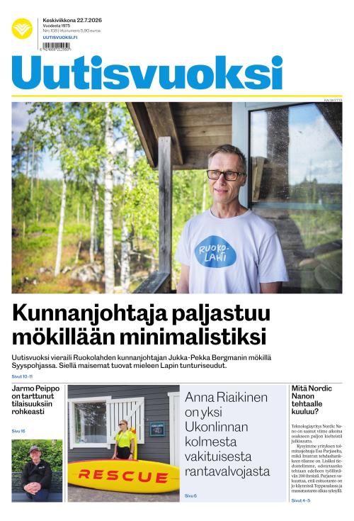 Uutisvuoksi 22.7.2026