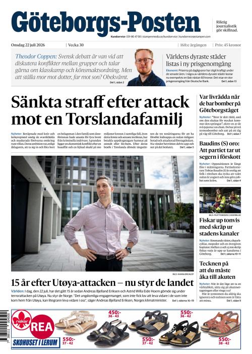 Göteborgs-Posten 22.7.2026