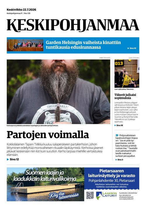 Keskipohjanmaa 22.7.2026