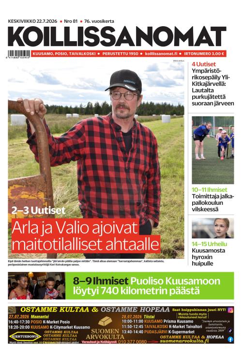 Koillissanomat 22.7.2026