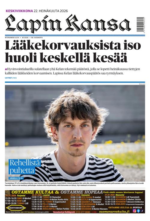 Lapin Kansa 22.7.2026