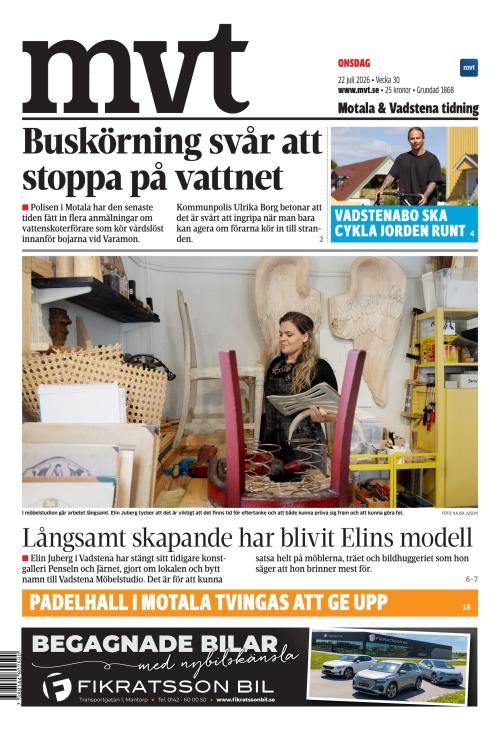 Motala Vadstena Tidning 22.7.2026