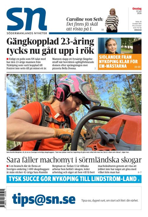 Södermanlands Nyheter 22.7.2026