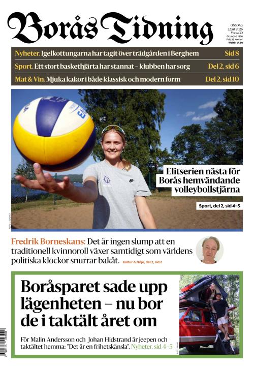 Borås Tidning 22.7.2026