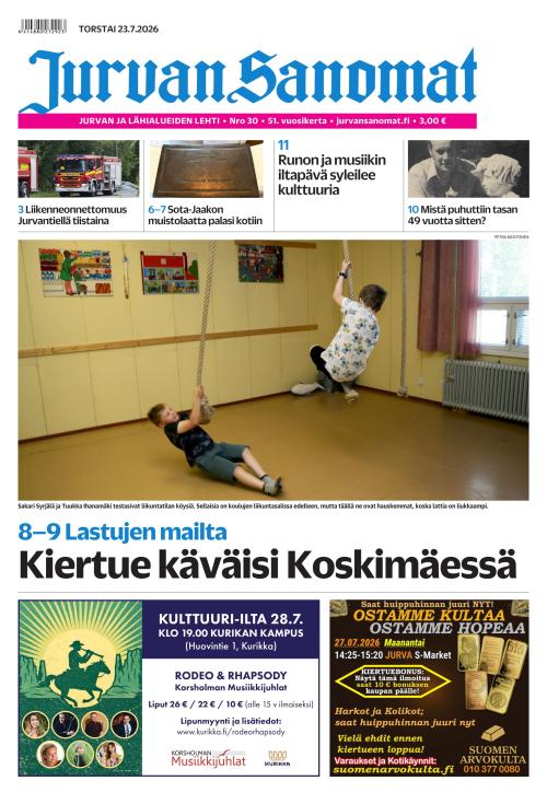 Jurvan Sanomat 23.7.2026