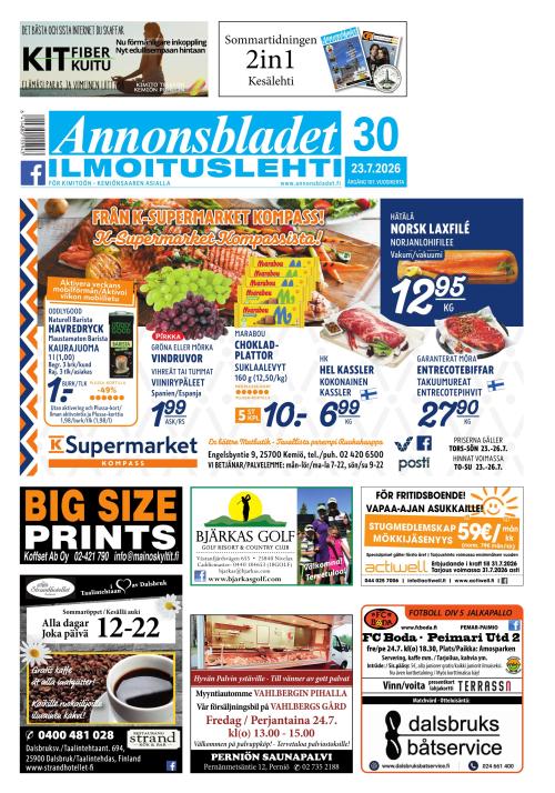 Annonsbladet 23.7.2026
