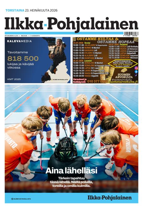 Ilkka-Pohjalainen 23.7.2026