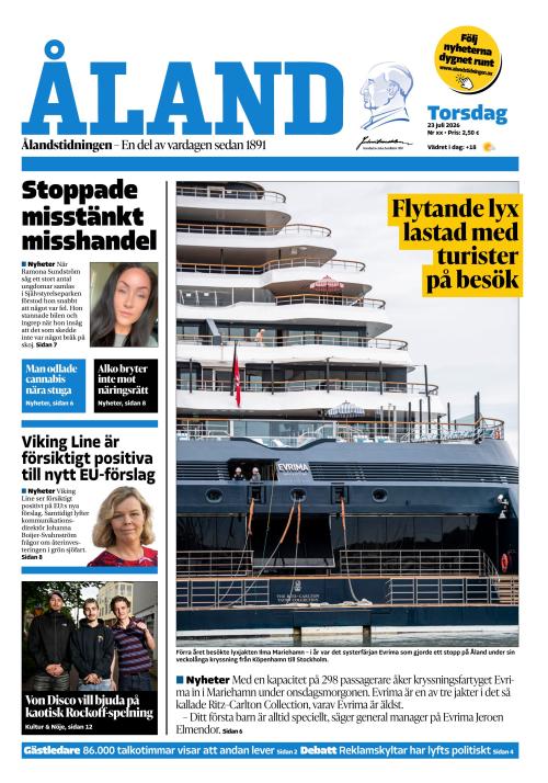 Ålandstidningen 23.7.2026