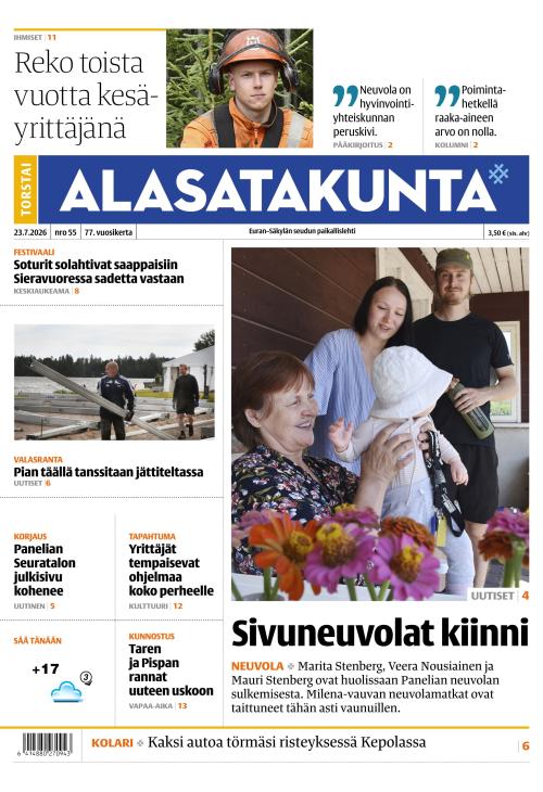 Alasatakunta 23.7.2026
