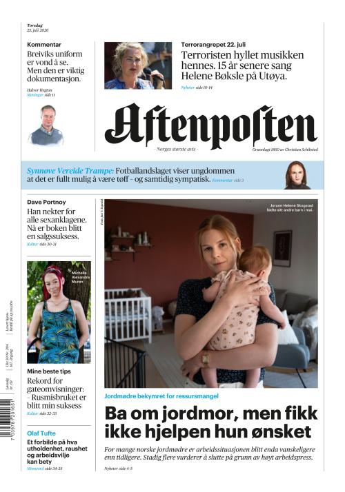 Aftenposten 23.7.2026