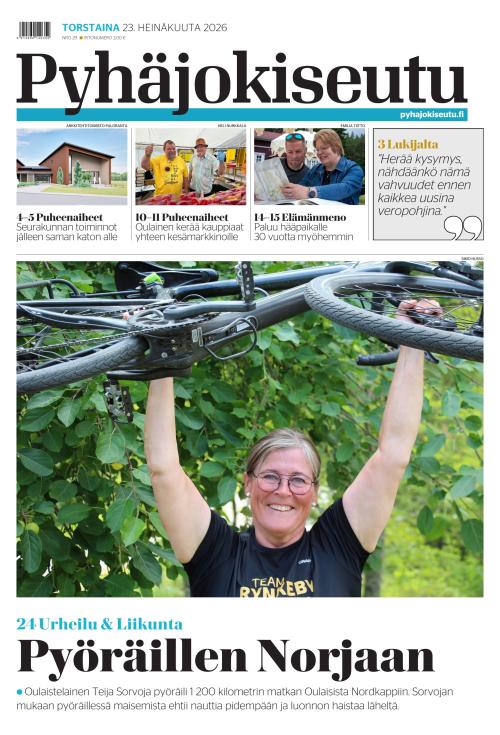 Pyhäjokiseutu 23.7.2026