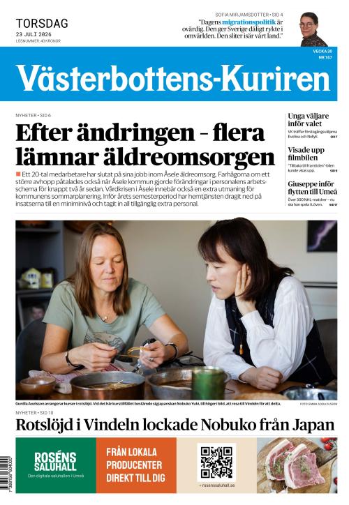 Västerbottens-Kuriren (SE) 23.7.2026