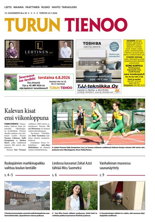 Turun Tienoo 23.7.2026