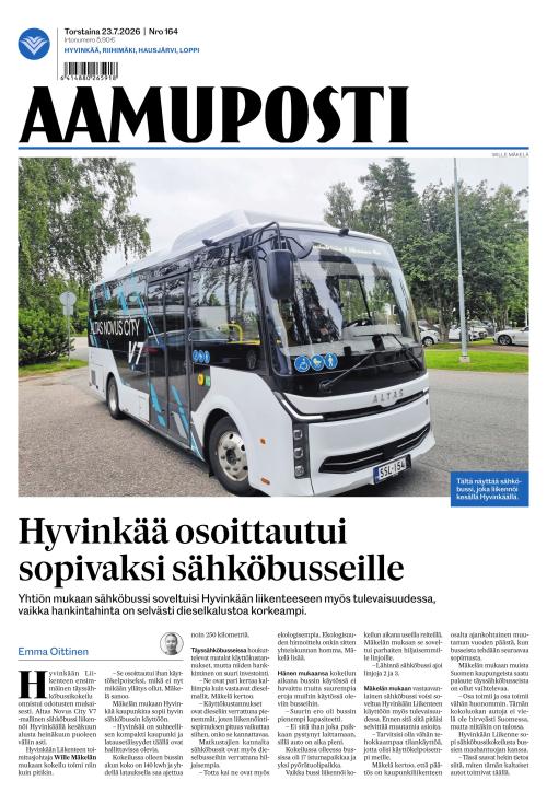 Aamuposti 23.7.2026