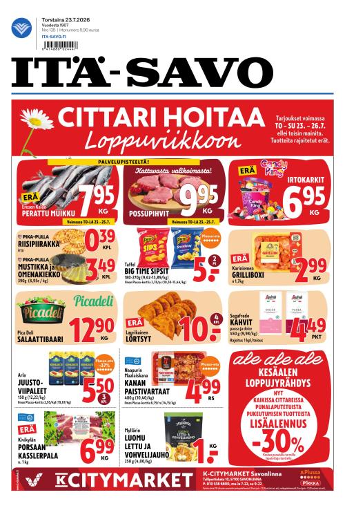 Itä-Savo 23.7.2026
