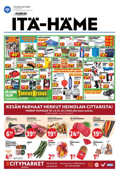 Itä-Häme 23.7.2026