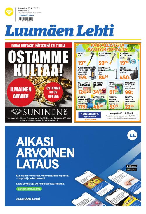 Luumäen Lehti 23.7.2026