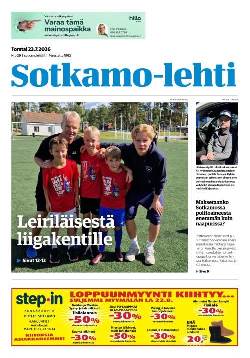 Sotkamo-lehti 23.7.2026