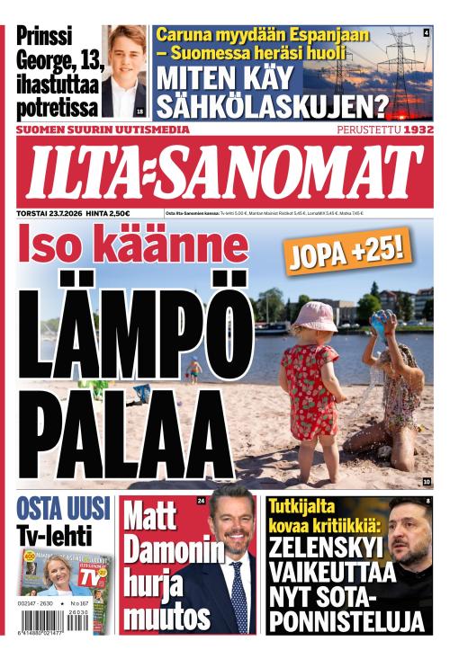 Ilta-Sanomat 23.7.2026