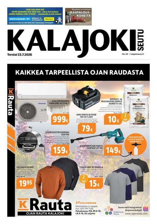 Kalajokiseutu 23.7.2026