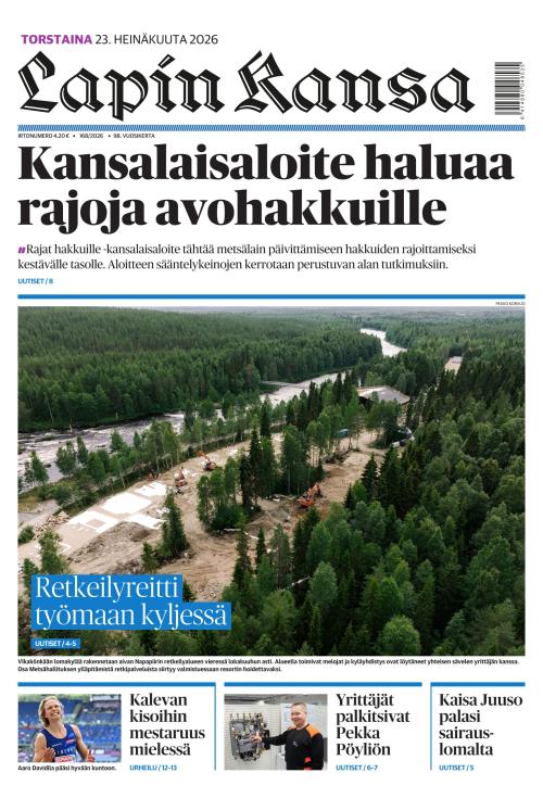 Lapin Kansa 23.7.2026