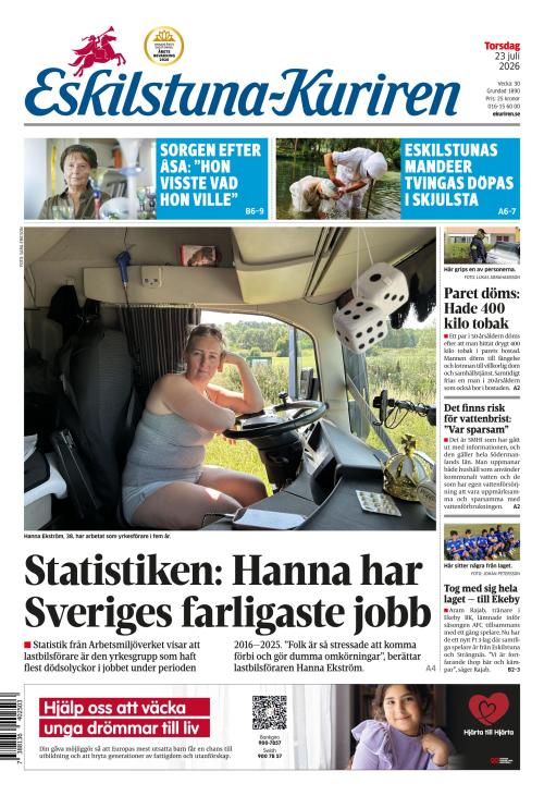 Eskilstuna-Kuriren 23.7.2026