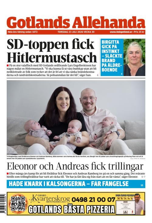 Gotlands Allehanda 23.7.2026
