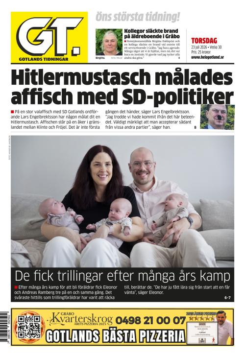 Gotlands Tidningar 23.7.2026