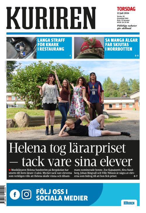 Norrbottens-kuriren 23.7.2026