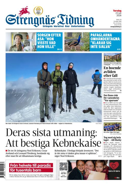 Strengnäs Tidning 23.7.2026