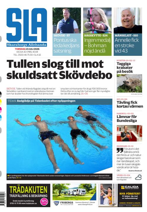 Skaraborgs Allehanda 23.7.2026