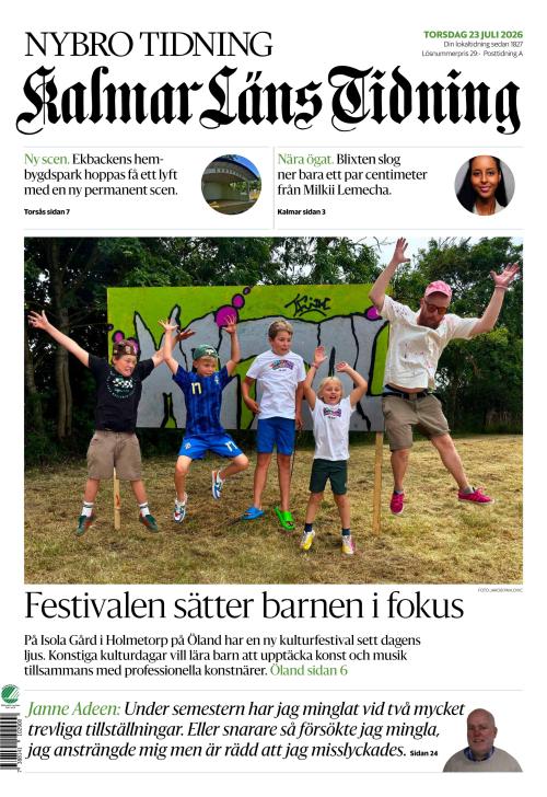 Kalmar Läns Tidning 23.7.2026