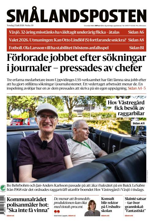 Smålandsposten 23.7.2026