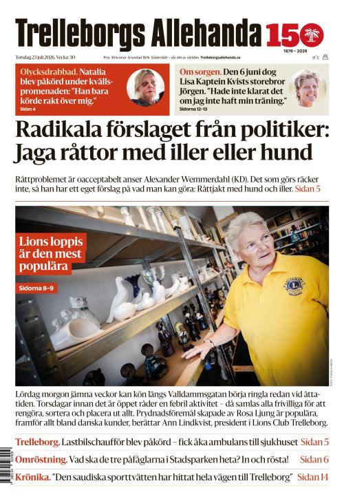 Trelleborgs Allehanda 23.7.2026