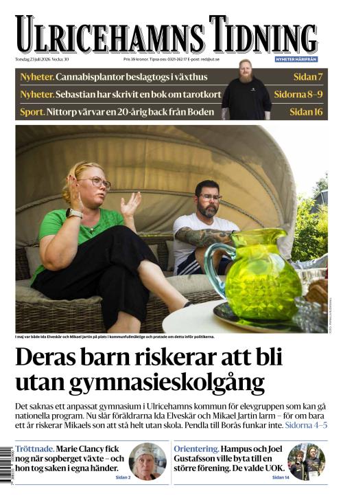 Ulricehamns Tidning 23.7.2026
