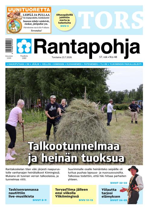 Rantapohja 23.7.2026