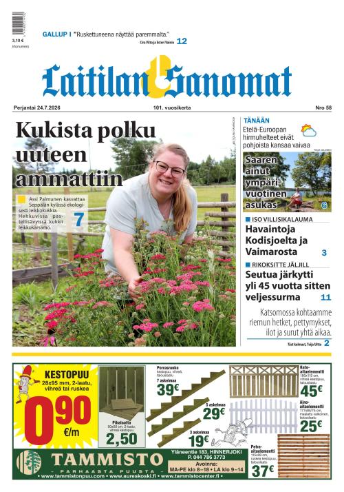 Laitilan Sanomat 24.7.2026