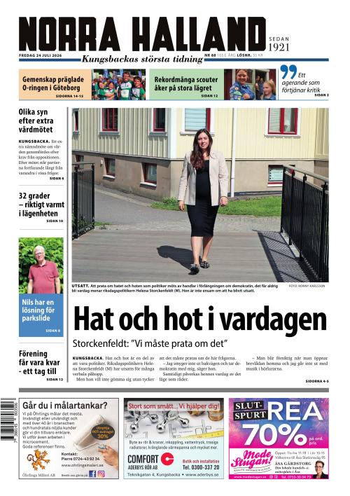 Norra Halland 24.7.2026
