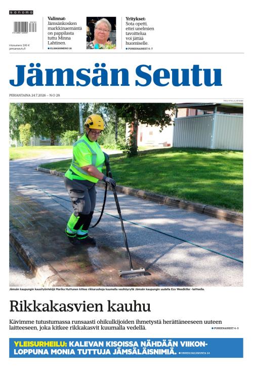 Jämsän Seutu ja Vekkari 24.7.2026