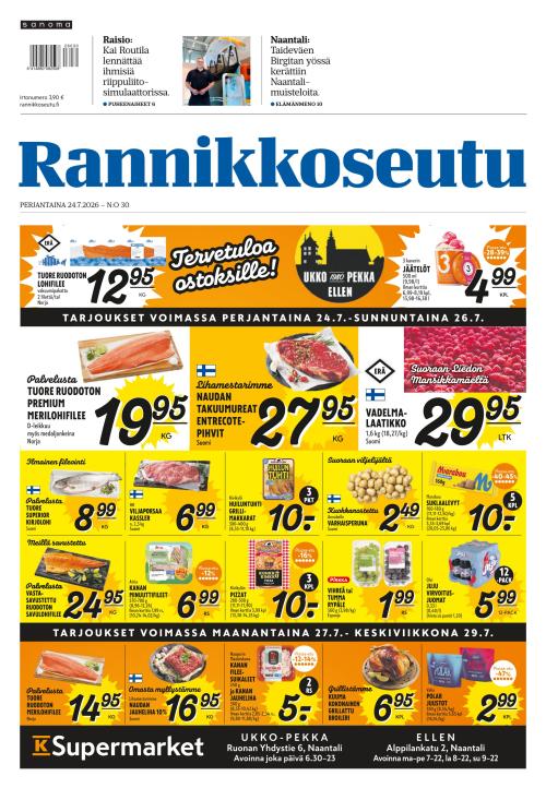 Rannikkoseutu 24.7.2026