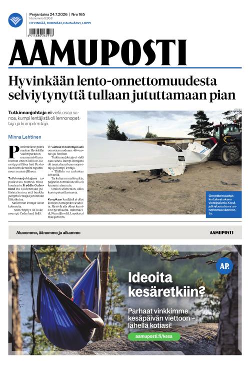 Aamuposti 24.7.2026
